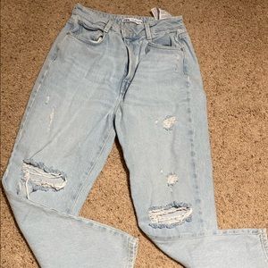 ZARA loose mom jeans
